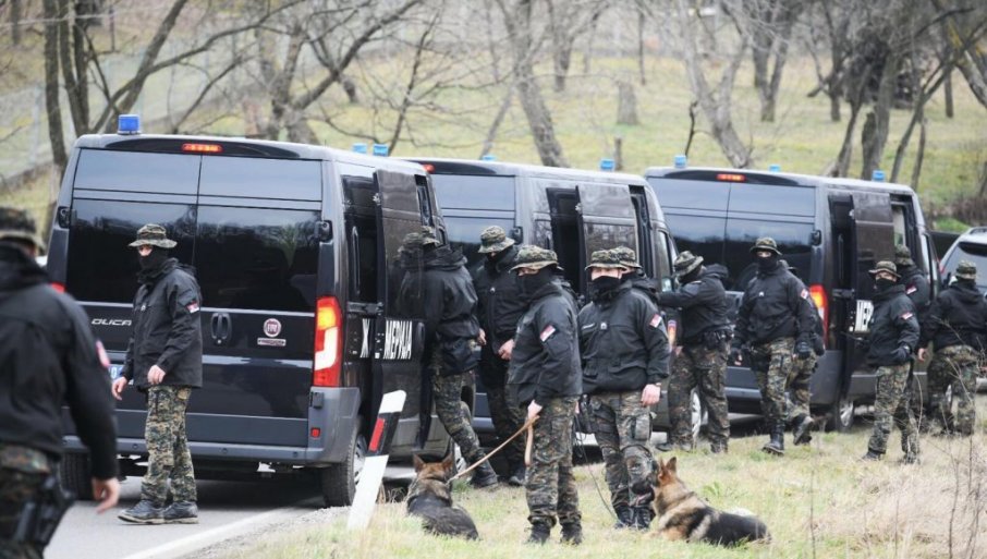 Žandarmerija Srbija potraga psi tragači